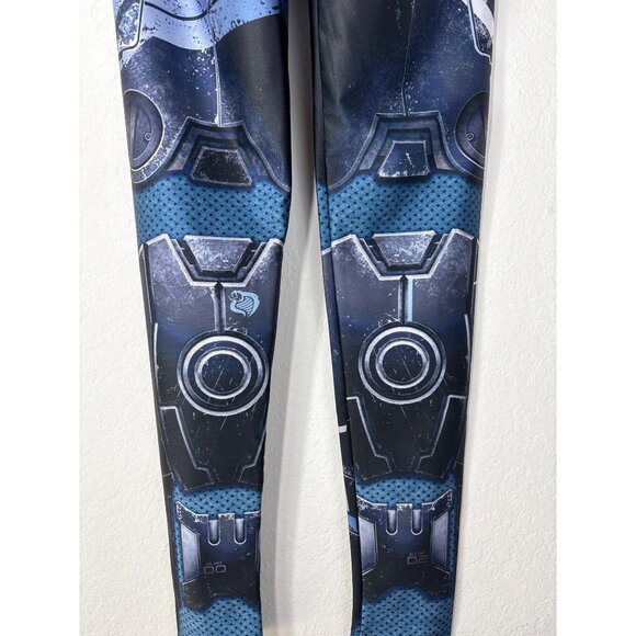 BlackMilk Navy Mecha Leggings Size Small NWOT - Picture 7 of 8